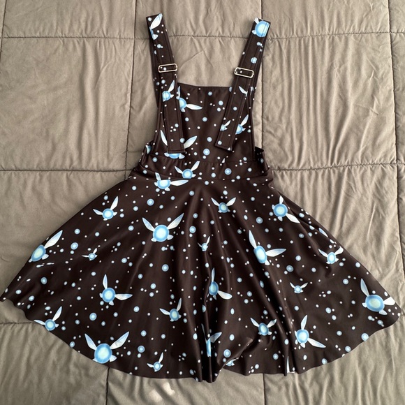Blackmilk Legend of Zelda Navi Apron Dress - Picture 5 of 13